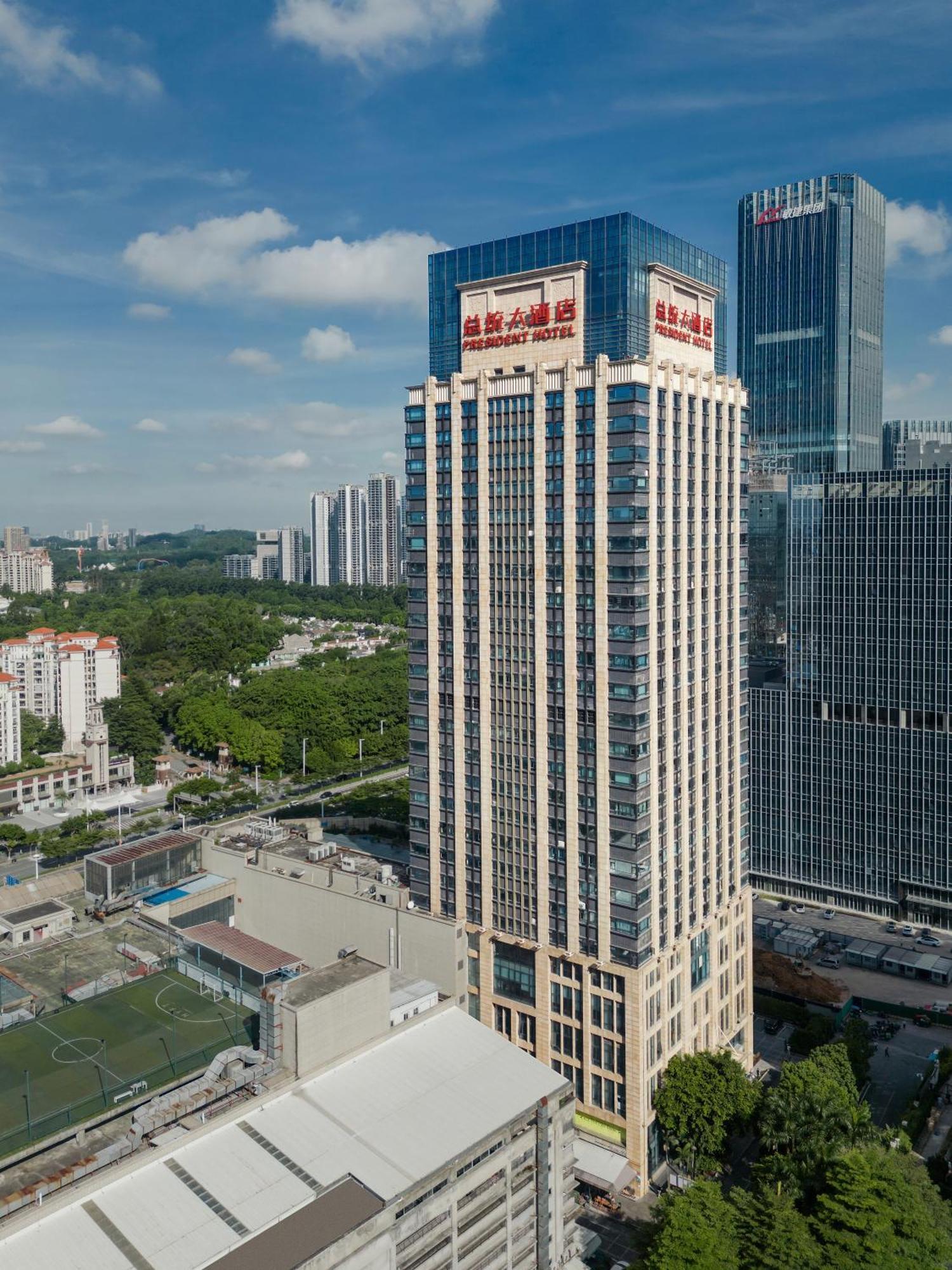 Guangzhou Pan Yu President Hotel Exterior photo